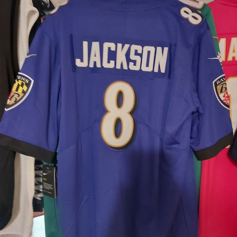NFL Blue and Black Ravens Jersey